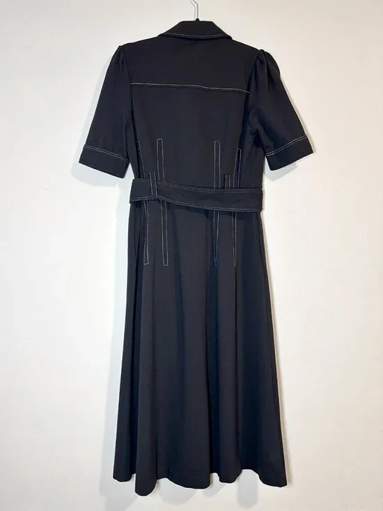 Boden Anita Ponte Shirt Dress - Size 6P - Picture 7 of 11